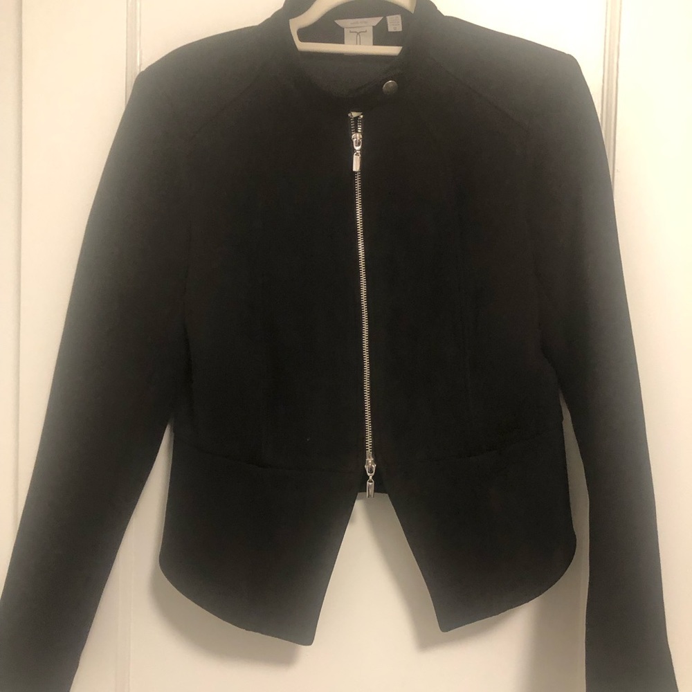 Tristan perfect condition black suede jacket